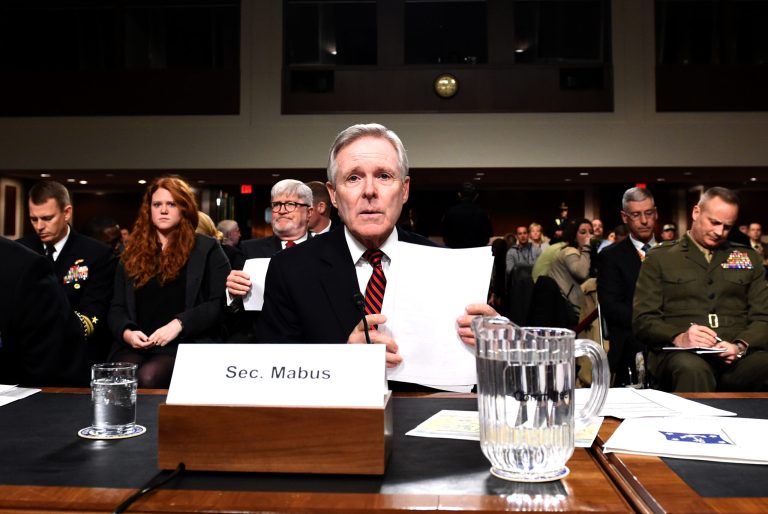 One member of Congress has called for the resignation of Navy Secretary Ray Mabus. (AP Photo)
