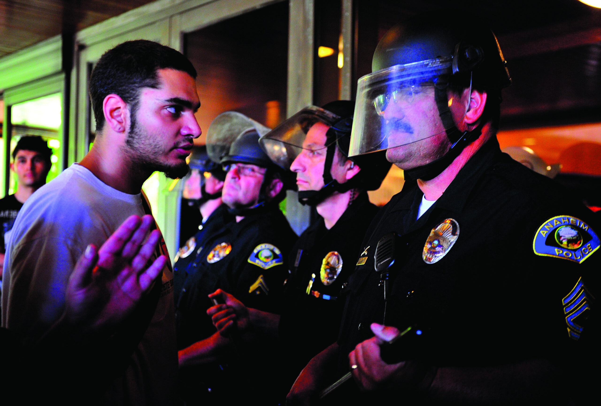 Mom condemns violence in wake of police shooting