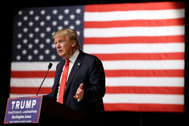 The country's biggest business group is speaking favorably of the Donald Trump phenomenon, at least for now.Â (AP Photo/Charlie Neibergall)