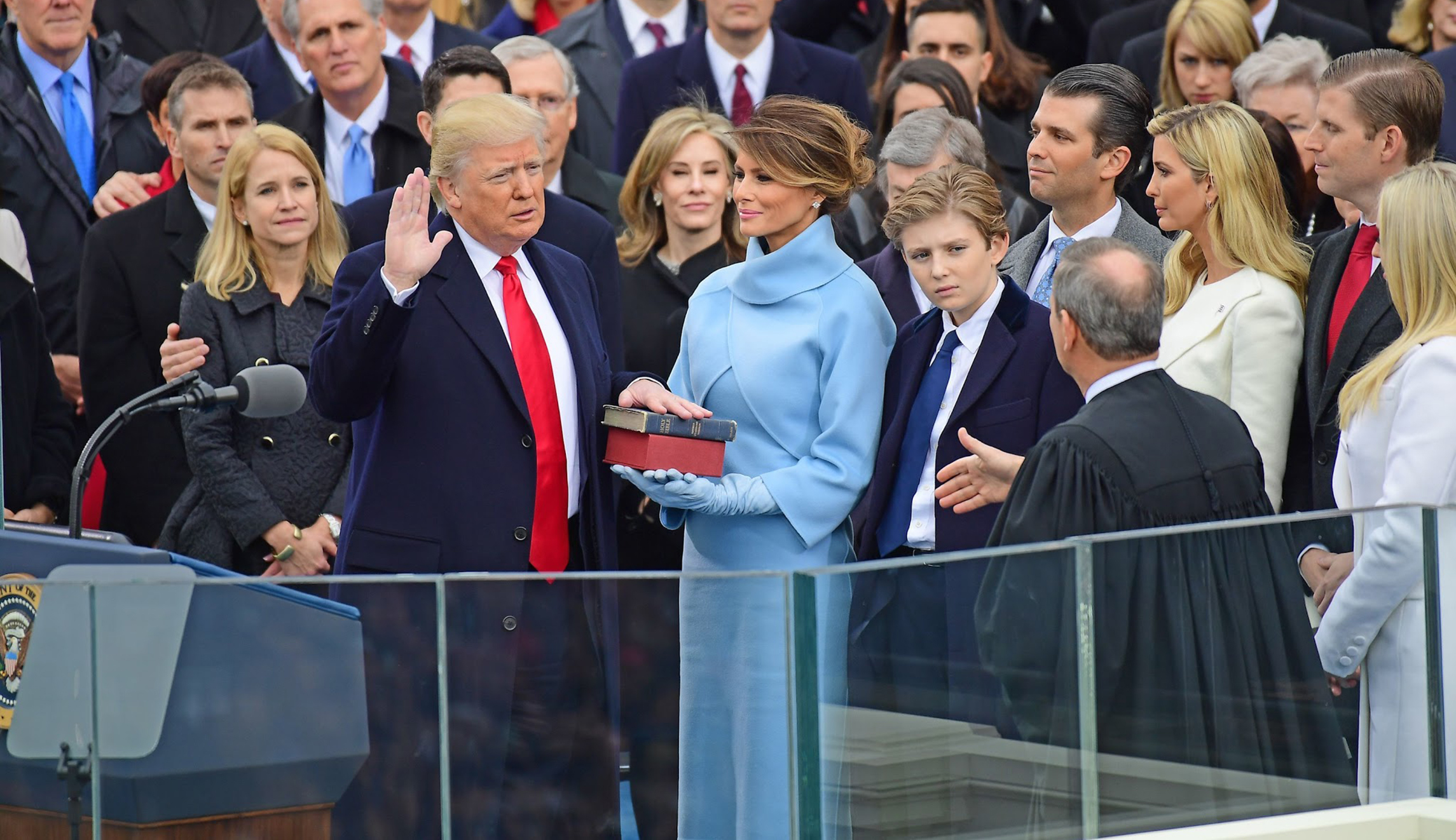 President Trump: A year of real change