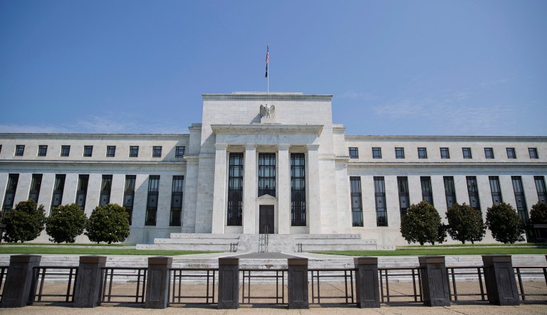 The Dow Jones Industrial Average fell by more than 600 points, or greater than 2 percent, by late afternoon Friday after investors anticipated more interest rate hikes after a strong jobs report. (AP Photo/Pablo Martinez Monsivais)