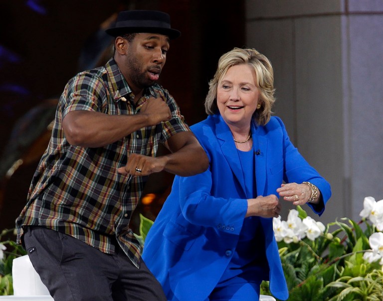 Clinton, columnist David Brooks concluded, gives off the appearance that she's married to her work. (AP Photo/Mary Altaffer, File)