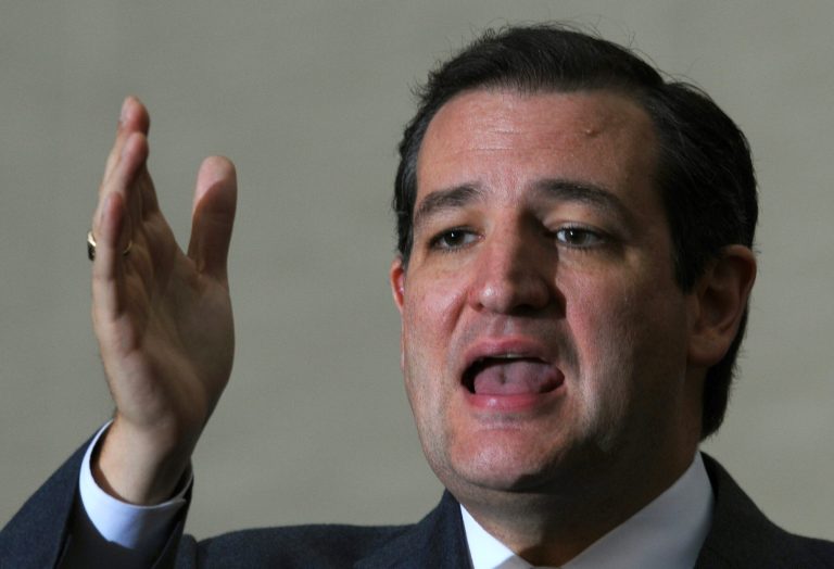 Sen. Ted Cruz, R-Texas, defended his anti-Obamacare stance on CNN on Wednesday morning. (Photo by Steve Pope/Getty Images)