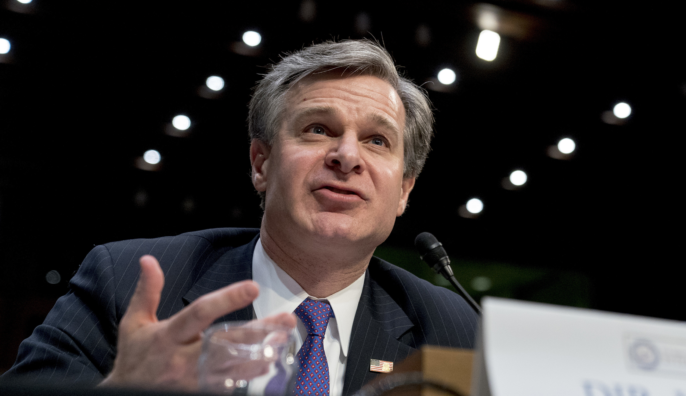 FBI director: Chinese spies ‘a whole-of-society’ threat to US