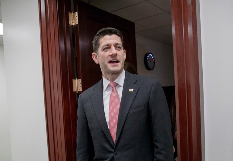 House Speaker Paul Ryan, R-Wis., is not giving up on healthcare reform, and believes the bill rejected by House Republicans last week could still be the base of legislation moving forward. (AP Photo/J. Scott Applewhite)