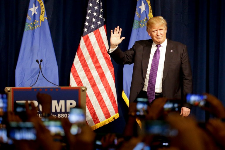 Trump's campaign is offering to cover transportation and lodging costs for Nevada supporters. (AP Photo/Jae C. Hong, File)