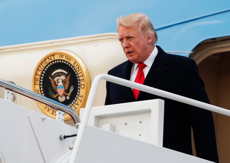 One weekend trip to Mar-a-Lago could be costing taxpayers as much as $3 million. (AP Photo/Manuel Balce Ceneta)