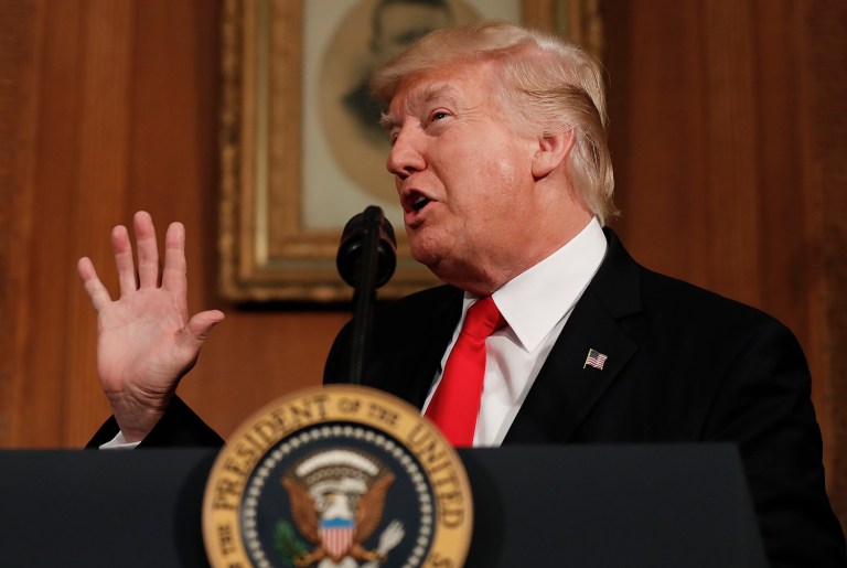 Trump imposed a federal hiring freeze shortly after Inauguration Day but has since lifted it. (AP Photo/Carolyn Kaster)