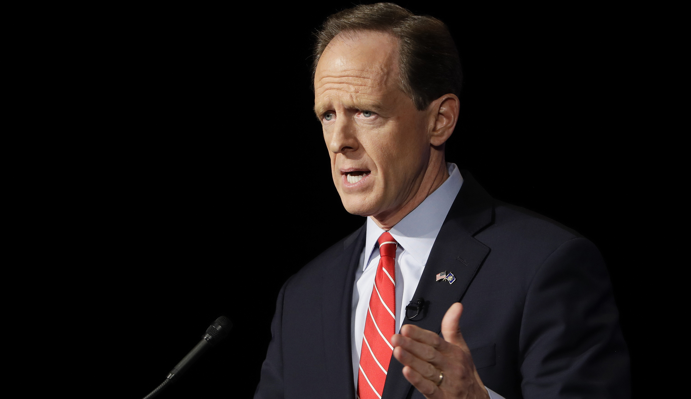 Toomey pitches using unspent COVID-19 funds to pay for infrastructure