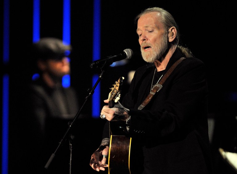 Jimmy Carter, a Mercer University trustee, was on hand to award an honorary doctorate of humanities to Gregg Allman. (AP Photo/Joe Howell, File)