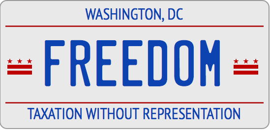 ‘Freedom’ license plate banned in Washington D.C.