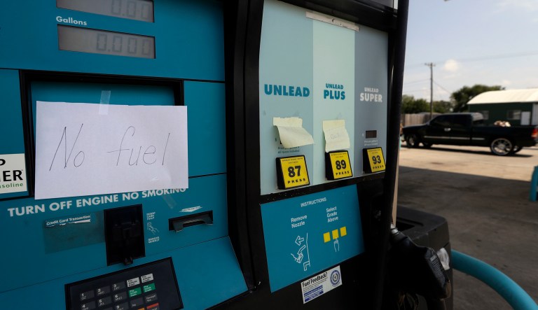 The department released an additional 3.5 million barrels from the nation's Strategic Petroleum Reserve on Friday. (AP Photo/Eric Gay)