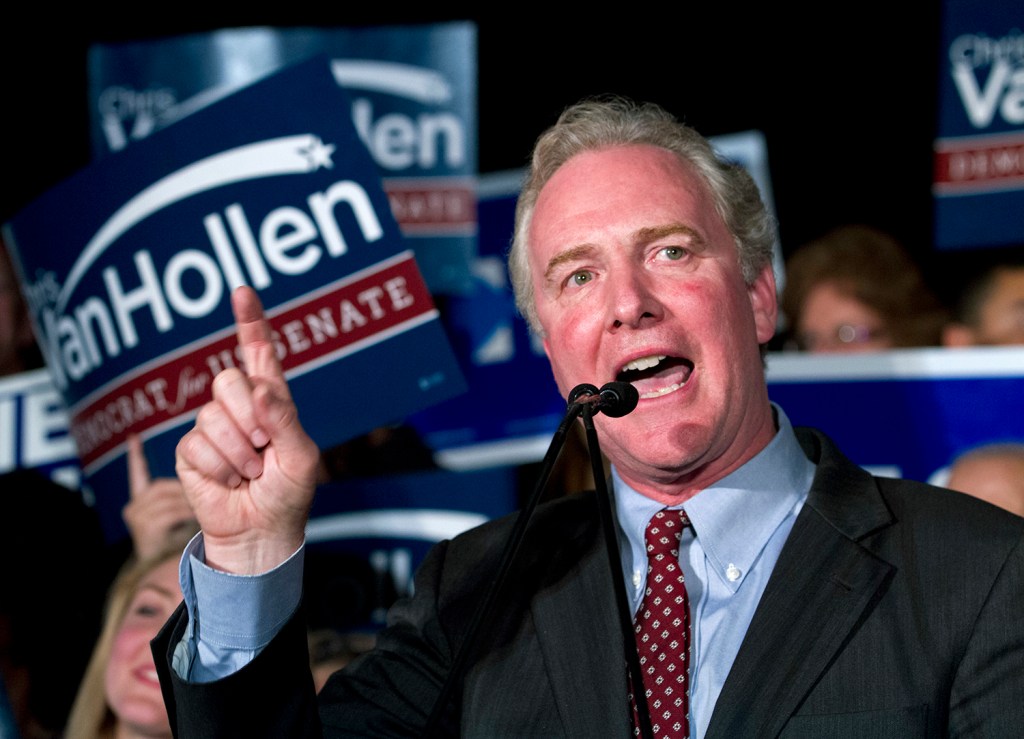Van Hollen to lead Senate Dems’ 2018 campaign fight
