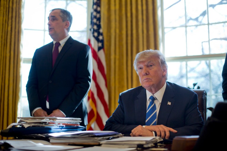 The official declined to confirm whether the president is already considering a new executive order. (AP Photo/Pablo Martinez Monsivais)