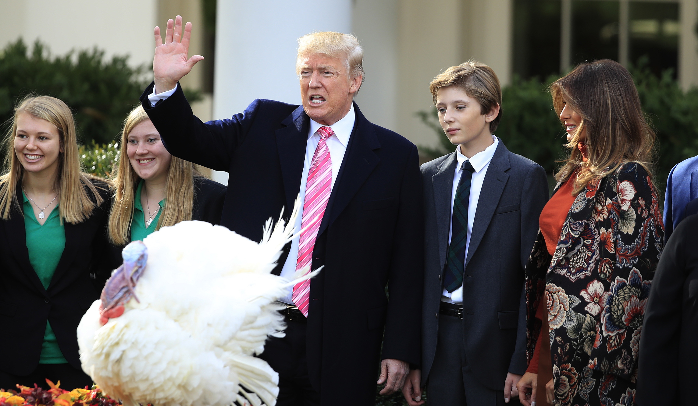 Trump jokes about reversing pardons of Obama’s turkeys, tells them to ‘rest easy’
