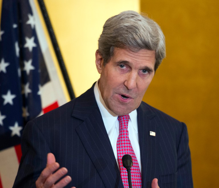 Secretary of State John Kerry spent the weekend in Geneva in tense negotiations with Iran, but the talks failed to produce a deal. The fragile negotiations are set to resume Nov. 20. (AP Photo)