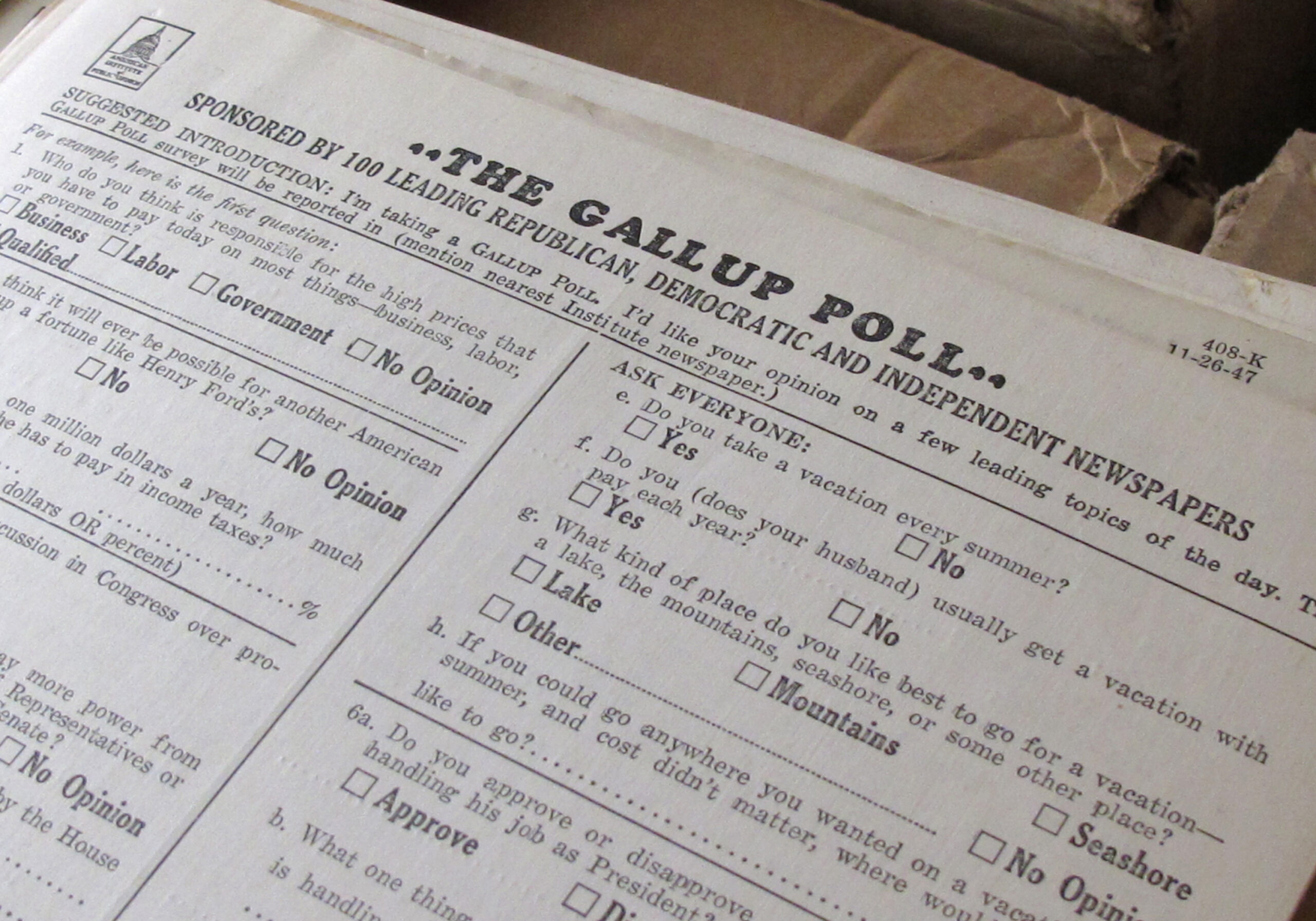 Gallup to steer clear of 2016 primary polling