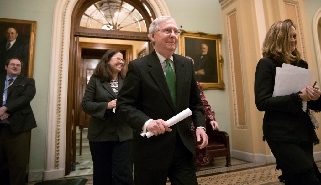 Mitch McConnell gets behind Trump’s immigration plan