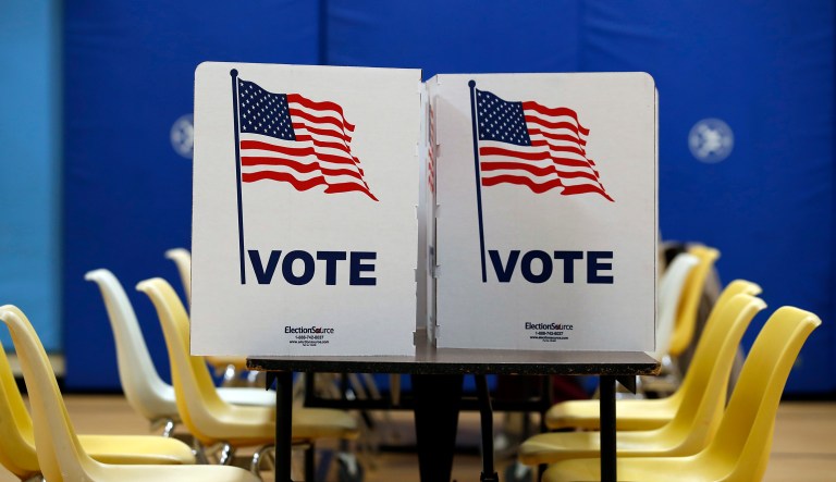 The majority of registered voters &mdash; 56 percent &mdash; surveyed from Dec. 14-17 said they would vote for a Democrat compared to the 38 percent who preferred a Republican. (AP Photo/Alex Brandon)
