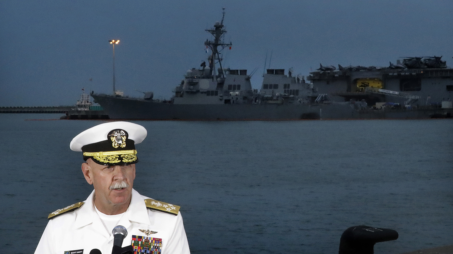 Head of the Navy’s Pacific Fleet announces retirement as fallout over collisions continues