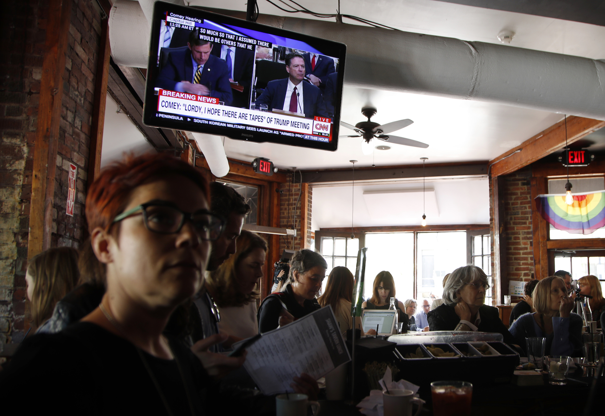 ‘This generation’s Watergate’: Watching history unfold over White Russians at Shaw’s Tavern
