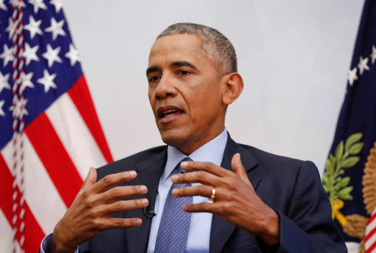 The healthcare law is going to be more difficult than the GOP thinks it would be, president says. (AP Photo/Pablo Martinez Monsivais)