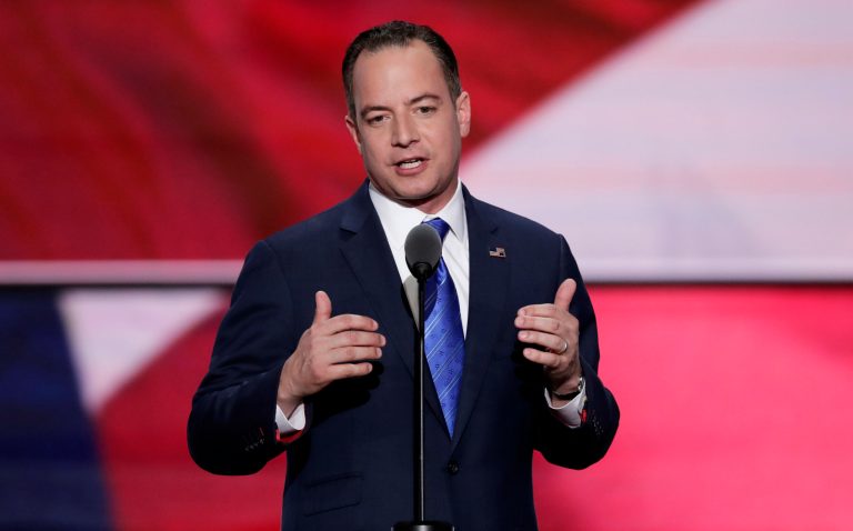 Republican National Committee Chairman Reince Priebus will no longer appear Sunday on CBS' 