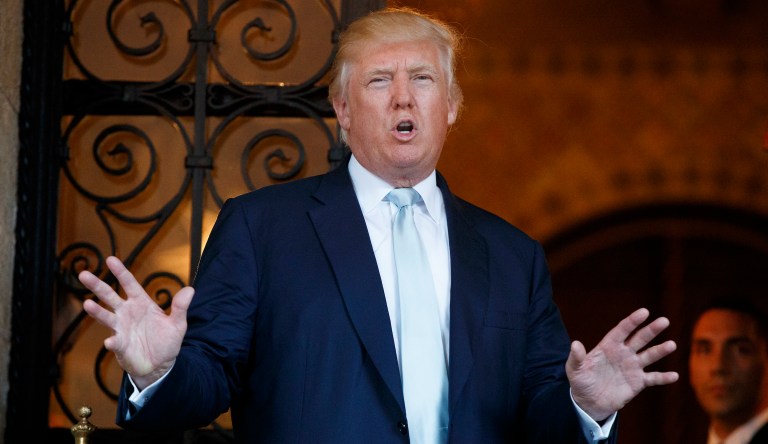 There's no denying President Trump's numbers, but it is reasonable to question whether they say what they seem to say. (AP Photo/Evan Vucci)