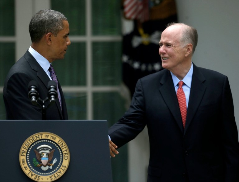 Tom Donilon was Obama's top national security aide from 2010-13, and led Obama's debate preparation during the 2008 campaign. (AP Photo)