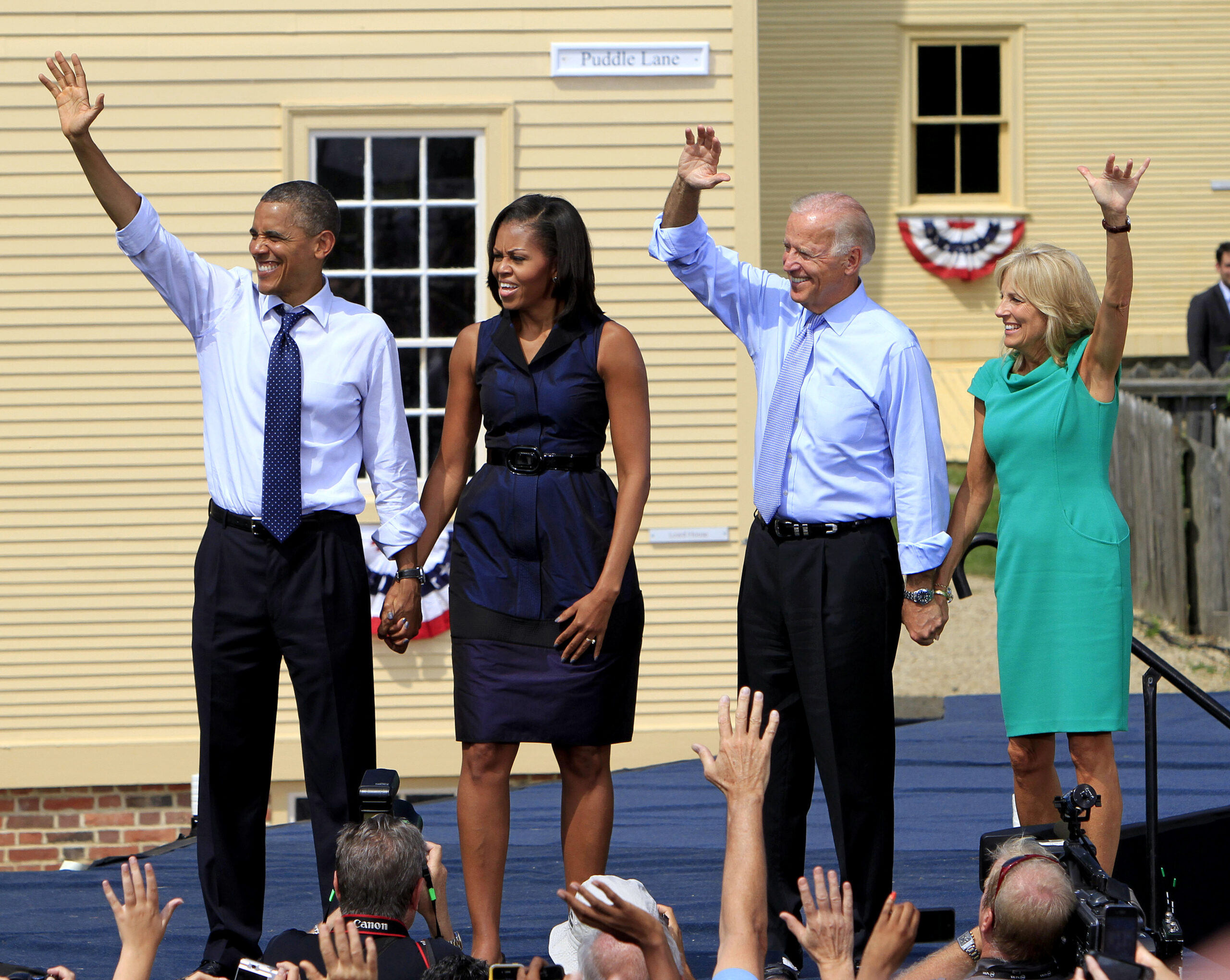 Obamas, Bidens release holiday playlists on Spotify