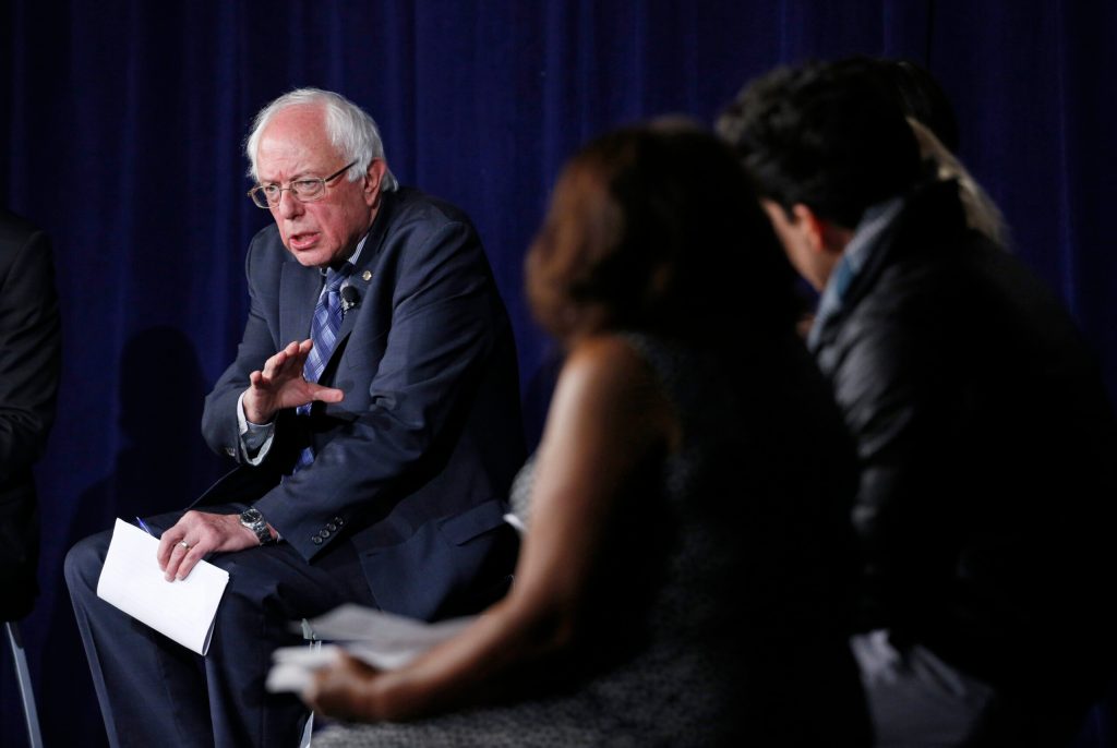 Sanders’ staff unhappy with debate shift to foreign policy