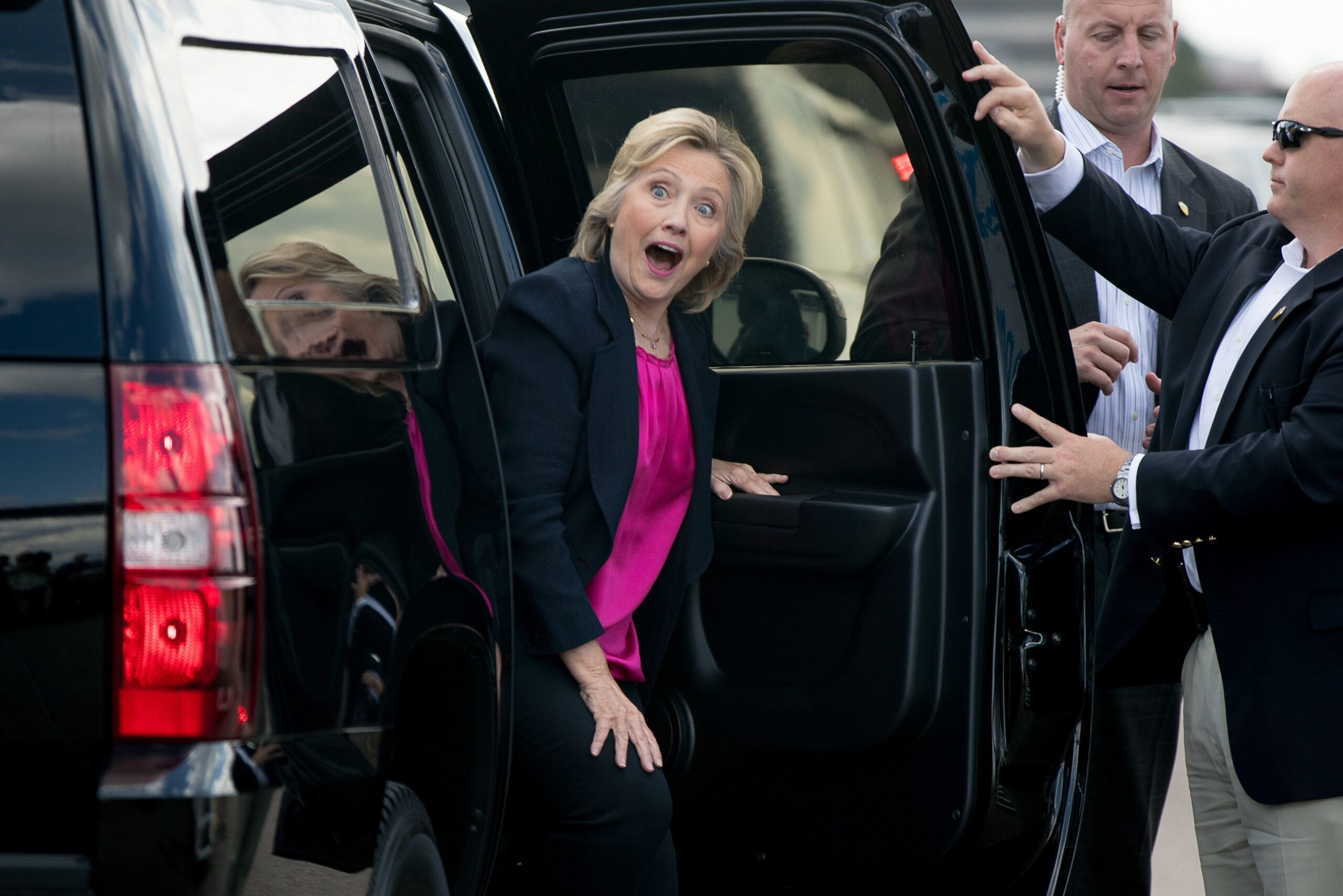 Clinton outspending Trump by $1 million or more in several battleground states