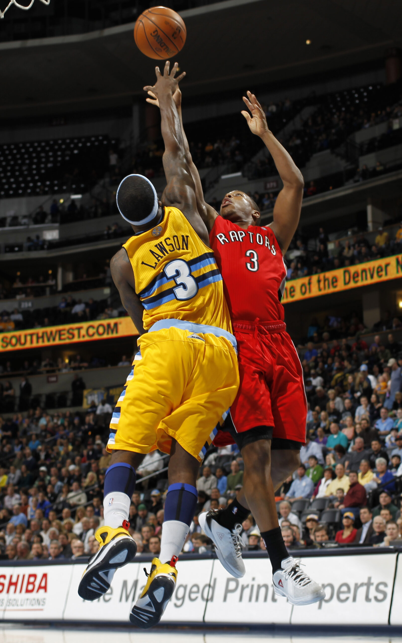 Brewer leads Nuggets past Raptors 113-110