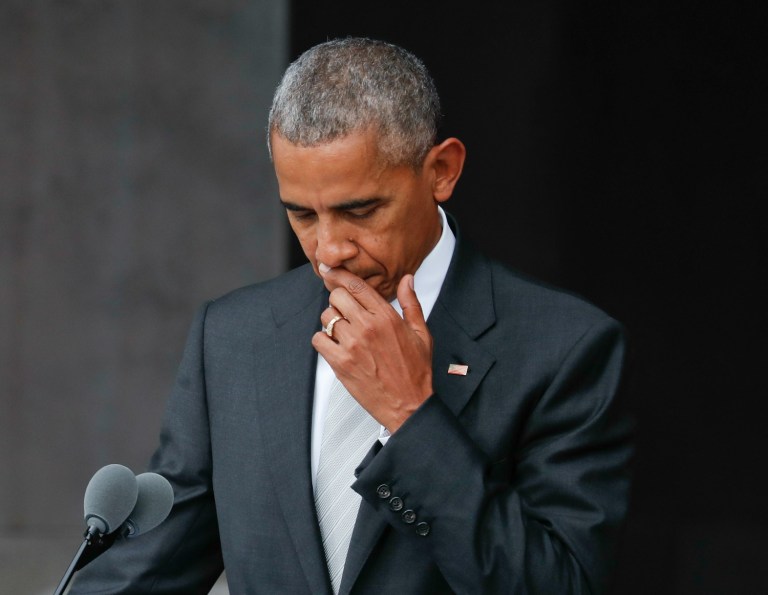 President Obama is increasingly being forced to defend his foreign policy from Democratic attacks. (AP Photo/Pablo Martinez Monsivais)