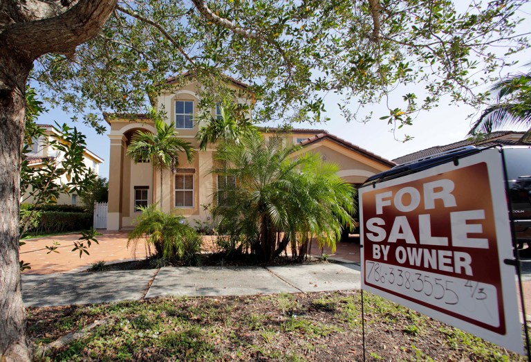 Americans bought homes in November at the fastest pace in nearly a decade, despite a shortage of houses for sale, according to a report. (AP Photo/Alan Diaz)