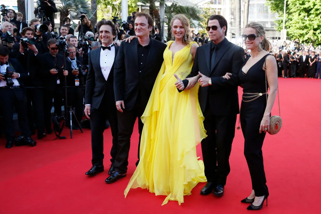CANNES WATCH: Uma Thurman wows; designers pop up