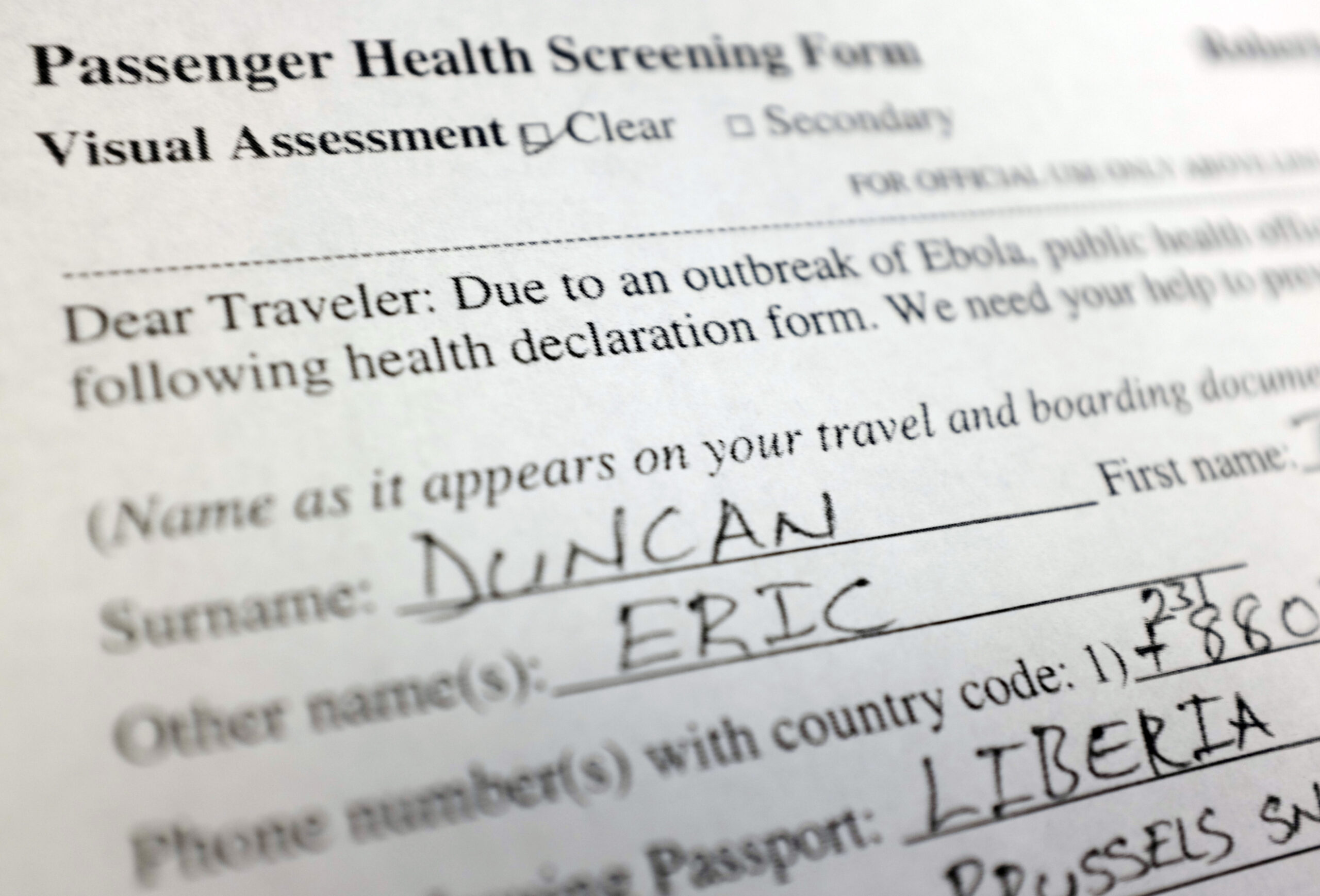 Ebola spreads amid feds’ false optimism