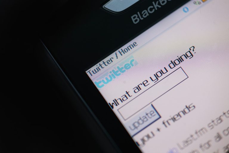 In this photo illustration the Social networking site Twitter is displayed on a mobile phone on March 25, 2009 in London, England. (Photo by Dan Kitwood/Getty images)