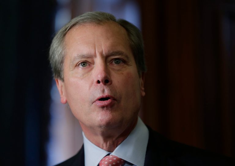 Texas Lt. Gov. David Dewhurst  speaks during the signing of a water fund bill in Austin, Texas, on May 28. (AP Photo/Eric Gay, File)