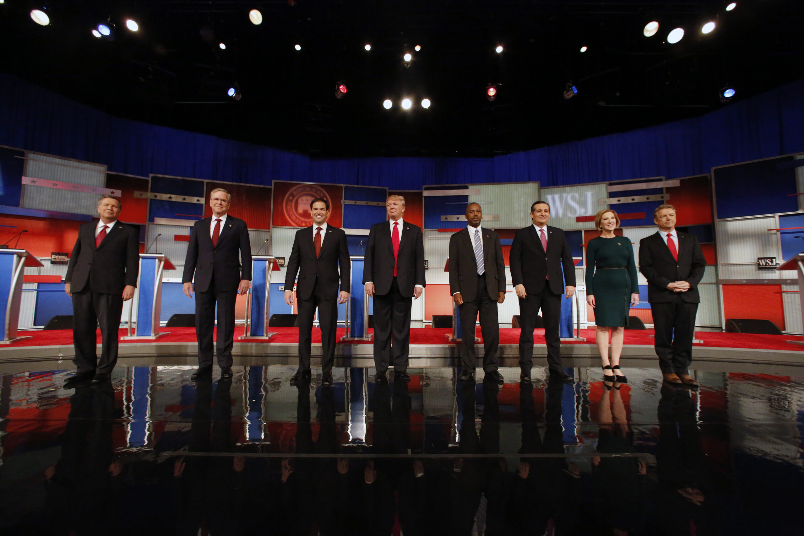 GOP jobs debate suddenly becomes war over war