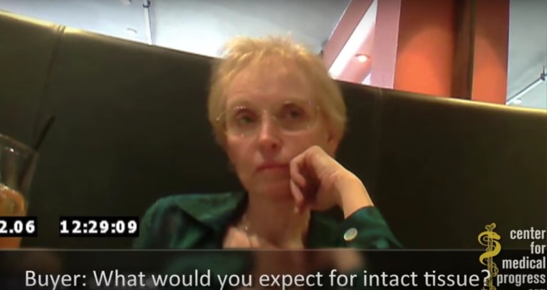 Many reporters claim that the tapes have been deceptively edited, but few have admitted to watching them. (Center for Medical Progress/Screengrab)