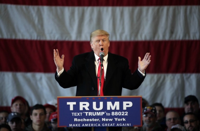 Michael Reagan illustrated Donald Trump's schoolyard way of thinking: Anything he can use to benefit himself is fair game, while anything used against him is unfair. (AP Photo)