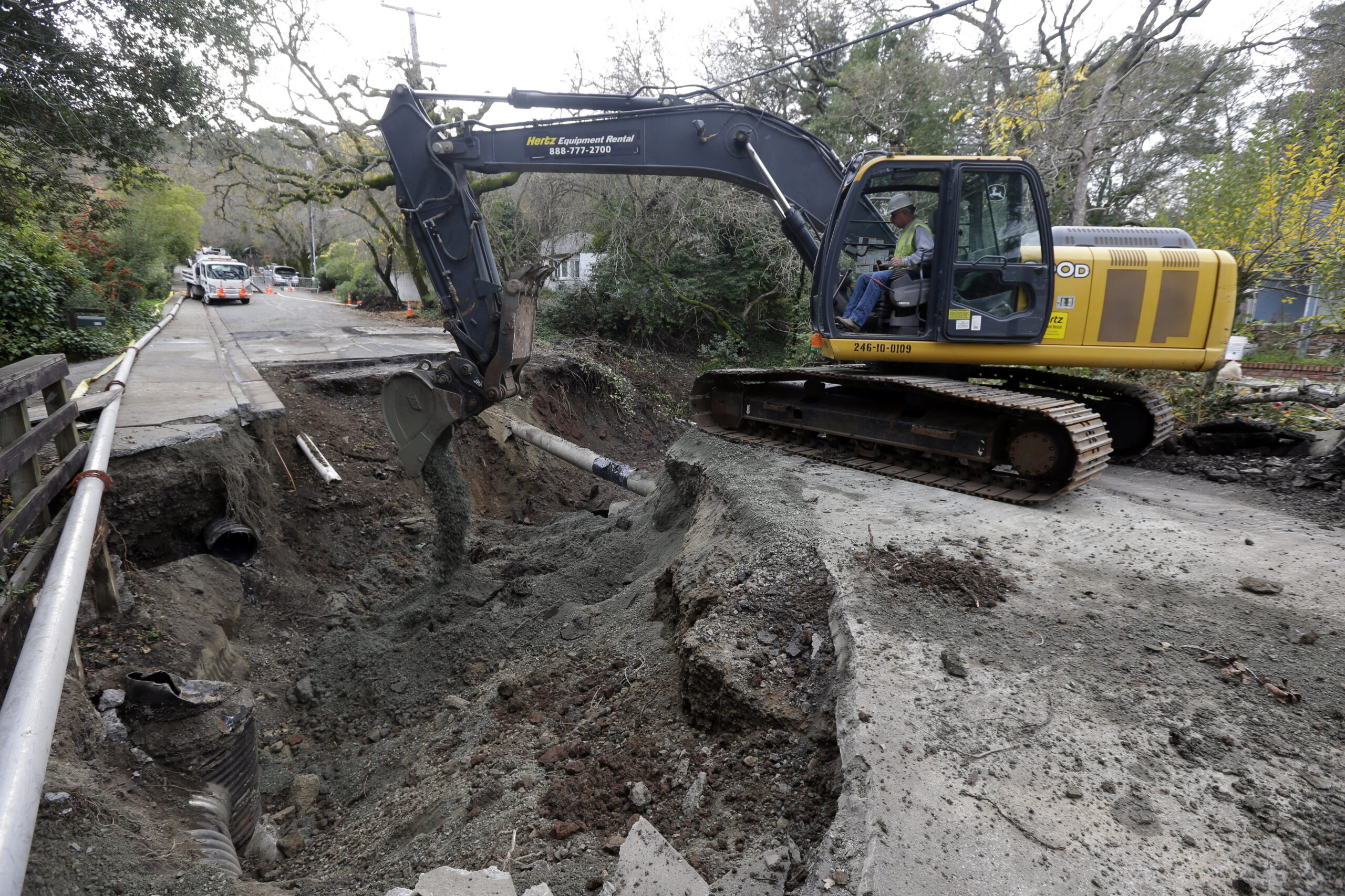 Drenched Northern California gets more rain