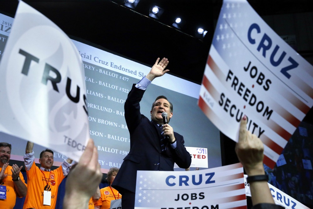 Cruz belittles Trump’s response to delegate defeats
