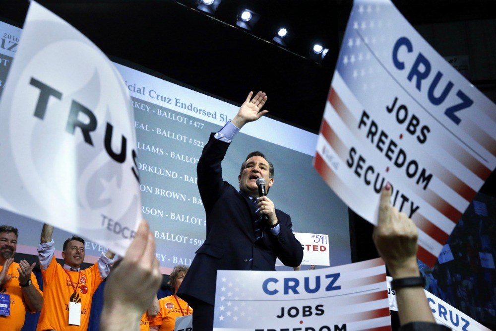 Cruz belittles Trump’s response to delegate defeats