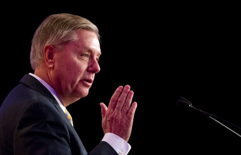 Sen. Lindsey Graham said all GOP candidates should vow to 
