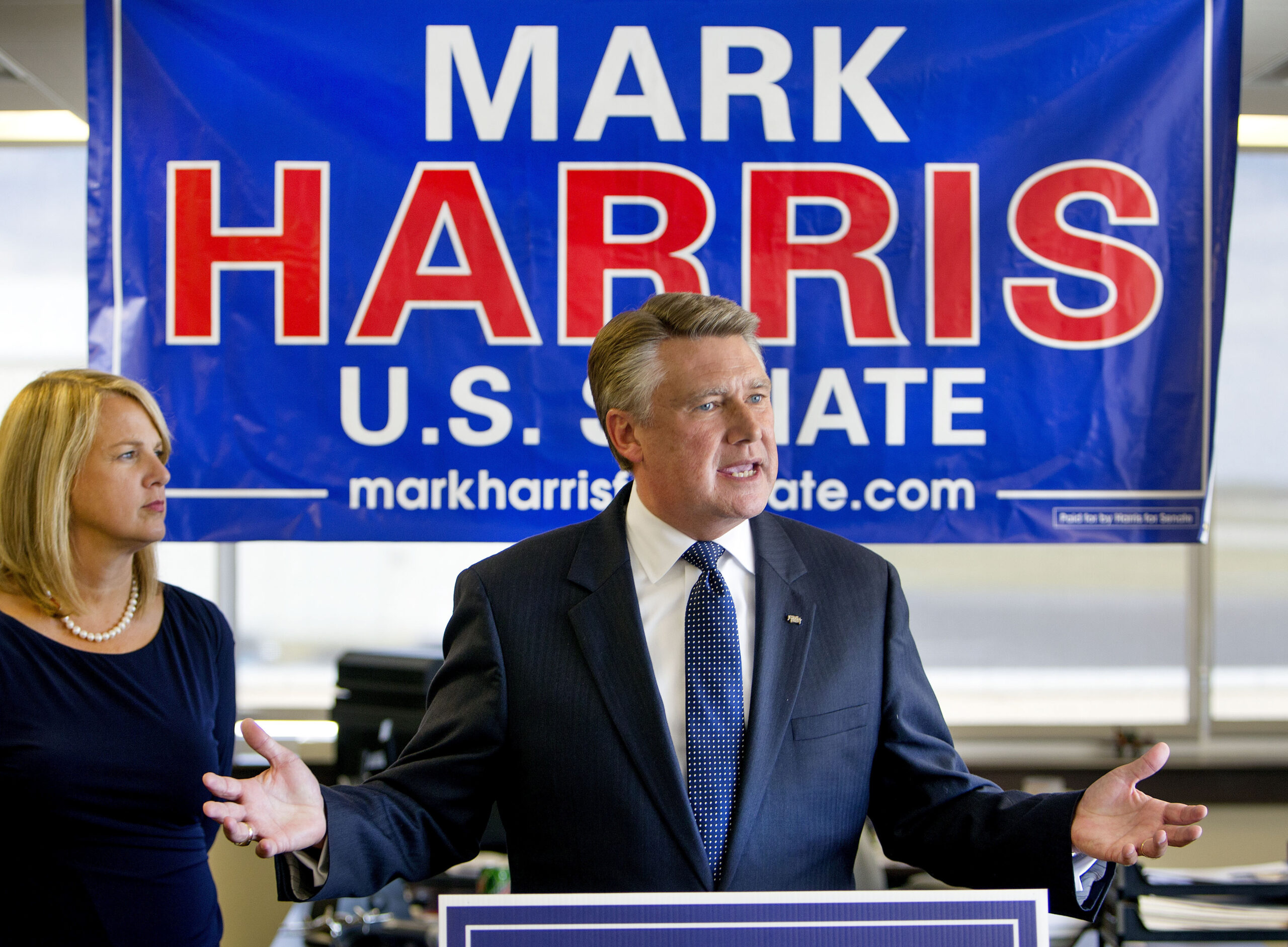 Mike Huckabee endorses Mark Harris in GOP North Carolina Senate primary