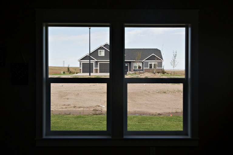 More than one-third of households spent more than more than 30 percent of their incomes on housing. (Daniel Acker/Bloomberg)