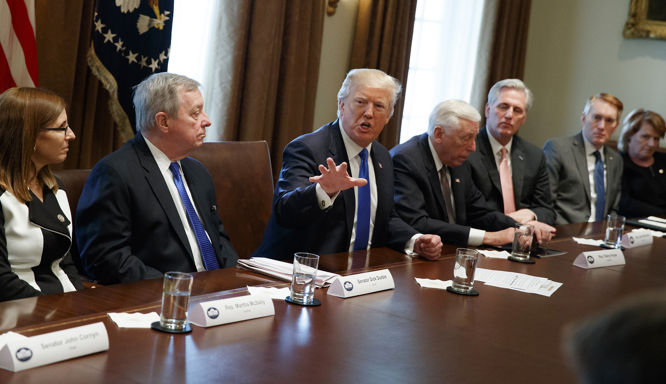 Trump encourages lawmakers to consider reviving earmarks