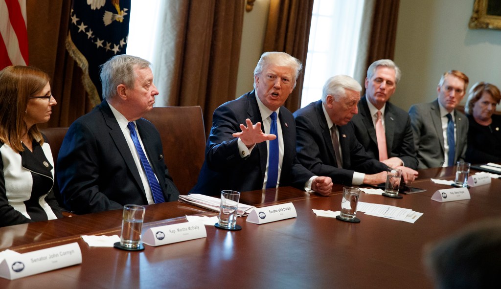 Trump encourages lawmakers to consider reviving earmarks